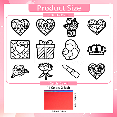 Suncatcher Craft Set DIY-WH0342-019-1