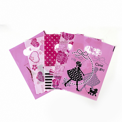 Printed Plastic Bags PE-T003-30x40cm-04-1