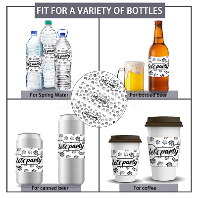 Bottle Label Adhesive Stickers DIY-WH0520-012-1