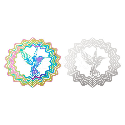 2Pcs 2 Colors 201 Stainless Steel Connector Charms/Links STAS-TA0005-62-1
