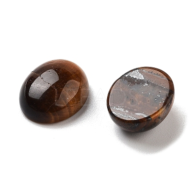 Natural Tiger Eye Cabochons G-G145-01A-29-1