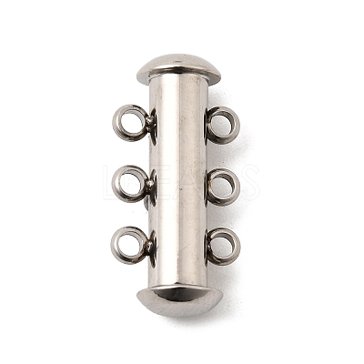 304 Stainless Steel Slide Lock Clasps STAS-F350-01B-P-1
