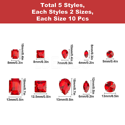 Sew on Rhinestone RGLA-GF0001-002C-1