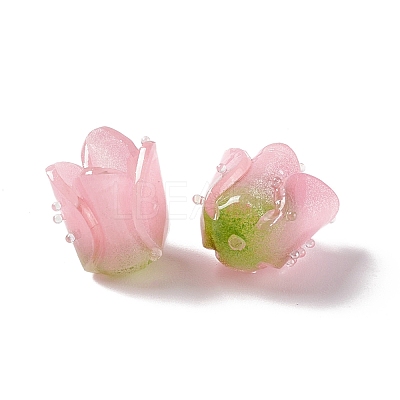 Tulip Opaque Acrylic Beads SACR-G022-01A-1