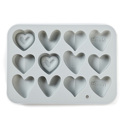 Heart Food Grade Silicone Molds LS-DIY-A051-02C-1