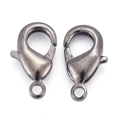 Brass Lobster Claw Clasps KK-902-B-1