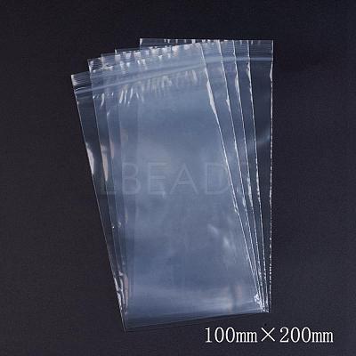 Plastic Resealable Packaging Bags OPP-G001-F-10x20cm-1