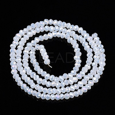 Electroplate Glass Beads Strands LS-EGLA-A044-J1mm-B06-1