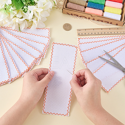 Cotton Bookmarks for Cross Stitch Making DIY-WH0759-26C-1