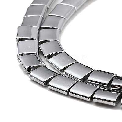 Electroplated Non-magnetic Synthetic Hematite Beads Strands G-G089-B02-09-1