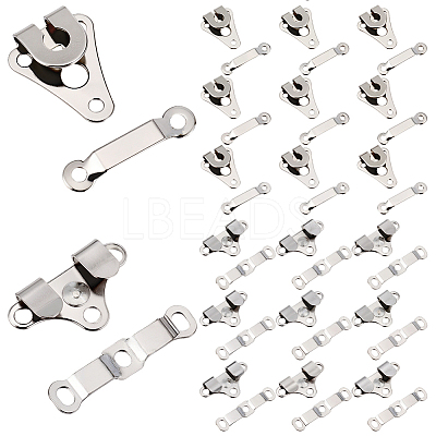 60Pcs 2 Styles Brass Adjustable Jean Button Pins KK-GF0001-21P-1
