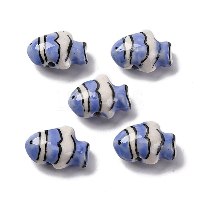 Handmade Porcelain Beads PORC-R002-01C-1