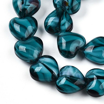 Millefiori Glass Beads Strands GLAA-T023-34F-1