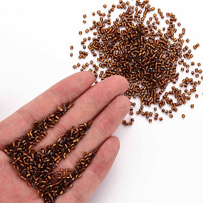 Glass Bugle Beads SEED-S032-08A-53-1
