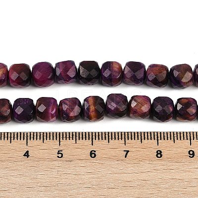 Natural Tiger Eye Dyed Beads Strands LS-G-H028-A01-07-1