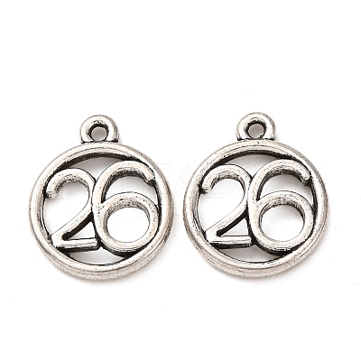 Tibetan Style Alloy Pendants FIND-C094-31A-AS-1