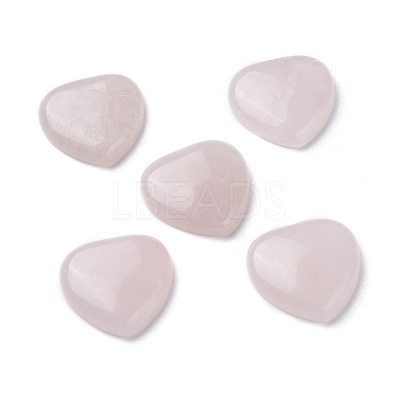Natural Rose Quartz Cabochons G-P021-14-1
