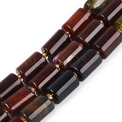 Natural Agate Beads Strands G-N362-20A-02-1