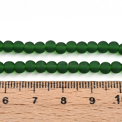 Transparent Glass Beads Strands GLAA-T032-T4mm-MD22-1