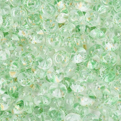 Baking Paint Transparent Glass Beads DGLA-T004-07G-1