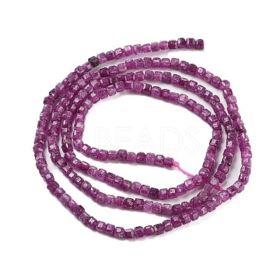 Natural Ruby Beads Strands G-H042-B35-01-1