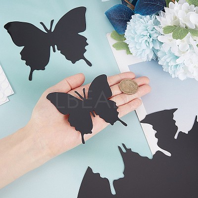 1 Set Plastic Mirror Wall Stickers AJEW-CN0001-65A-1