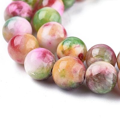 Jade Beads Strands G-D264-10mm-XH19-1