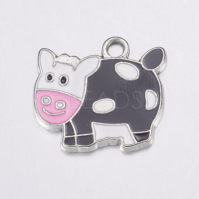Alloy Enamel Charms X-EA0541Y-1