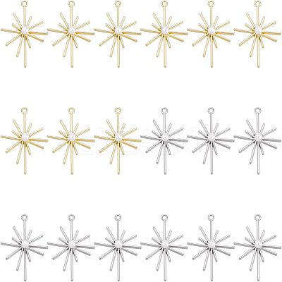 20Pcs 2 Colors Alloy Pendants FIND-FH0003-49-1