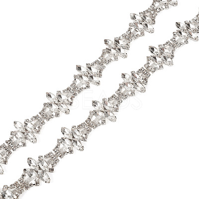 1 Yard Iron Rhinestone Strass Chains FIND-PJ0001-44A-1