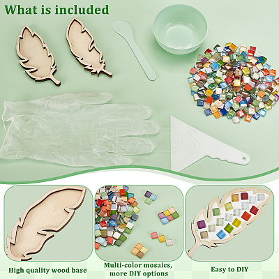 DIY Mosaic Making Kits DIY-GA0007-11-1