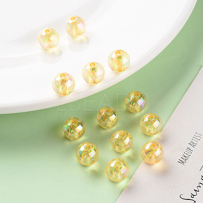 Transparent Acrylic Beads MACR-S370-B10mm-719-1