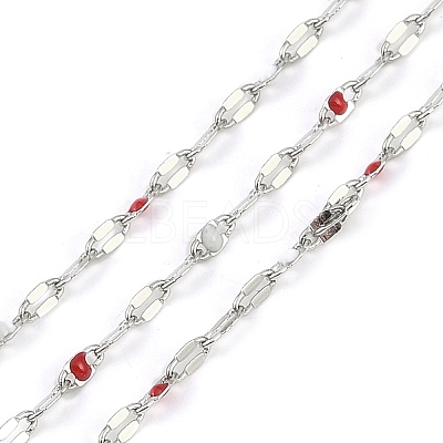 Brass Dapped Chains AJEW-Q153-03P-10-1