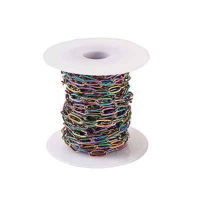 PVD Vacuum Plating 304 Stainless Steel Cable Chains CHS-TA0001-11-1