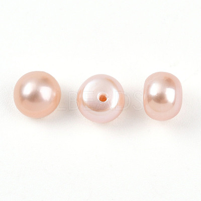 Grade 3A Natural Cultured Freshwater Pearl Beads PEAR-N018-3A-6065B-1