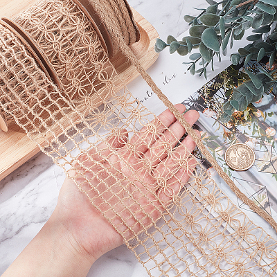 3 Rolls 3 Style Burlap Ribbons OCOR-AR0001-15-1