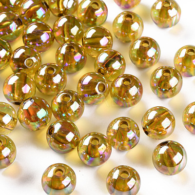 Transparent Acrylic Beads MACR-S370-B10mm-737-1