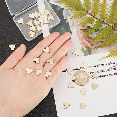 Brass Charms KK-PH0004-39AB-1