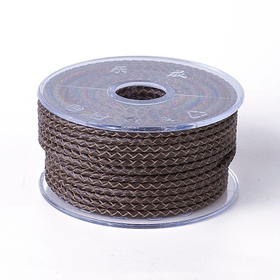 Braided Cowhide Cord WL-I004-3mm-D-13-1