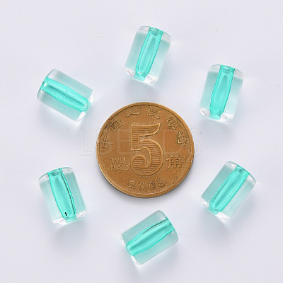 Transparent Acrylic Beads TACR-S154-17A-68-1