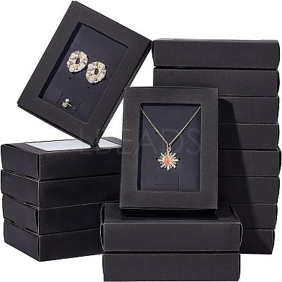 Cardboard Box with Window LS-CON-WH0086-022A-1