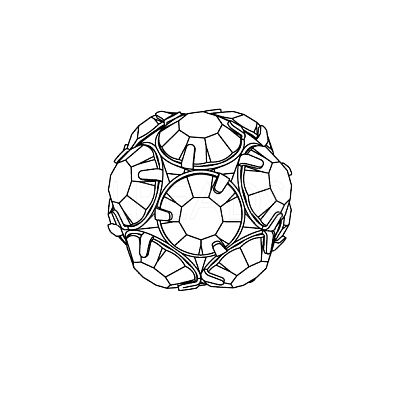 Preciosa&reg MAXIMA Crystal Stones in Settings Y-PRC-MB8-00030-P-1
