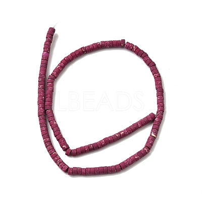 Dyed Synthetic Imperial Jasper Beads Strands G-Z089-A03-E-1