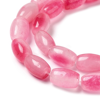 Natural Dyed White Jade Beads Strands X-G-M402-A01-05-1