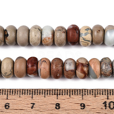 Natural Aqua Terra Jasper Beads Strands G-E444-16-8mm-1
