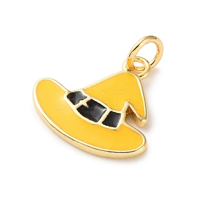 Brass Pendants KK-I383-09G-02-1