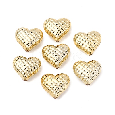 UV Plating Acrylic Waffle Beads X-MACR-L015-20B-1