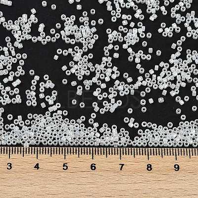 Opaque Colours Luster Glass Seed Beads SEED-H003-12I-1