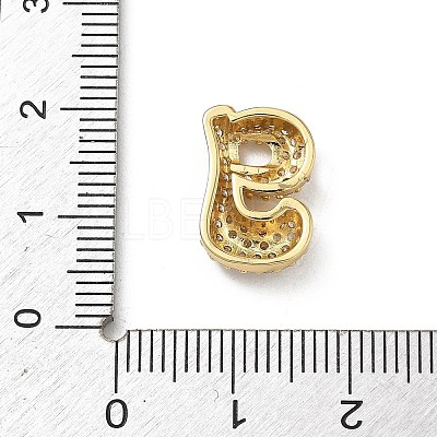 Brass Micro Pave Cubic Zirconia Pendants KK-A300-02G-G-1