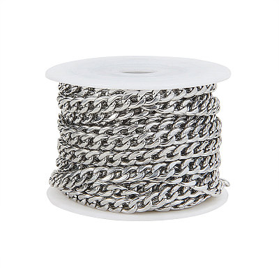 304 Stainless Steel Curb Chains CHS-CJ0001-14P-1